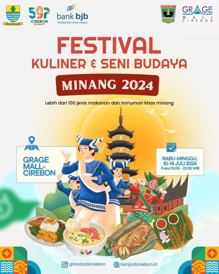 Festival Kuliner dan Seni Budaya Minang Dalam Menyambut HUT Ke-597 Kota Cirebon